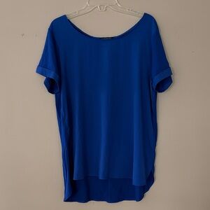 Banana Republic Cobalt Blue Short Sleeve Top